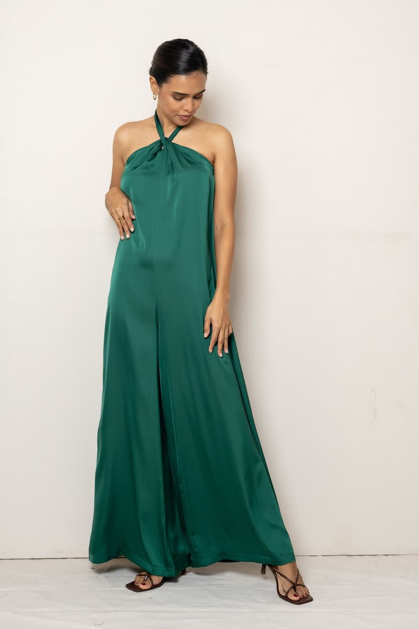 LORY JUMPSUIT EVERGREEN