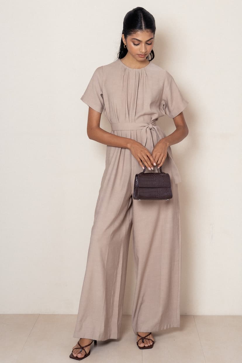 MAIA JUMPSUIT CLAY - Alternative