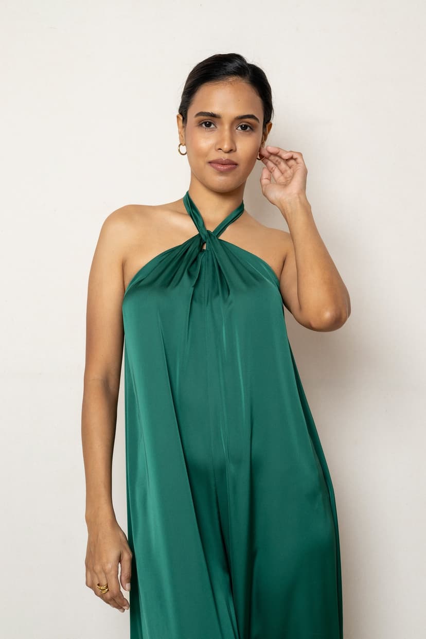 LORY JUMPSUIT EVERGREEN - Alternative